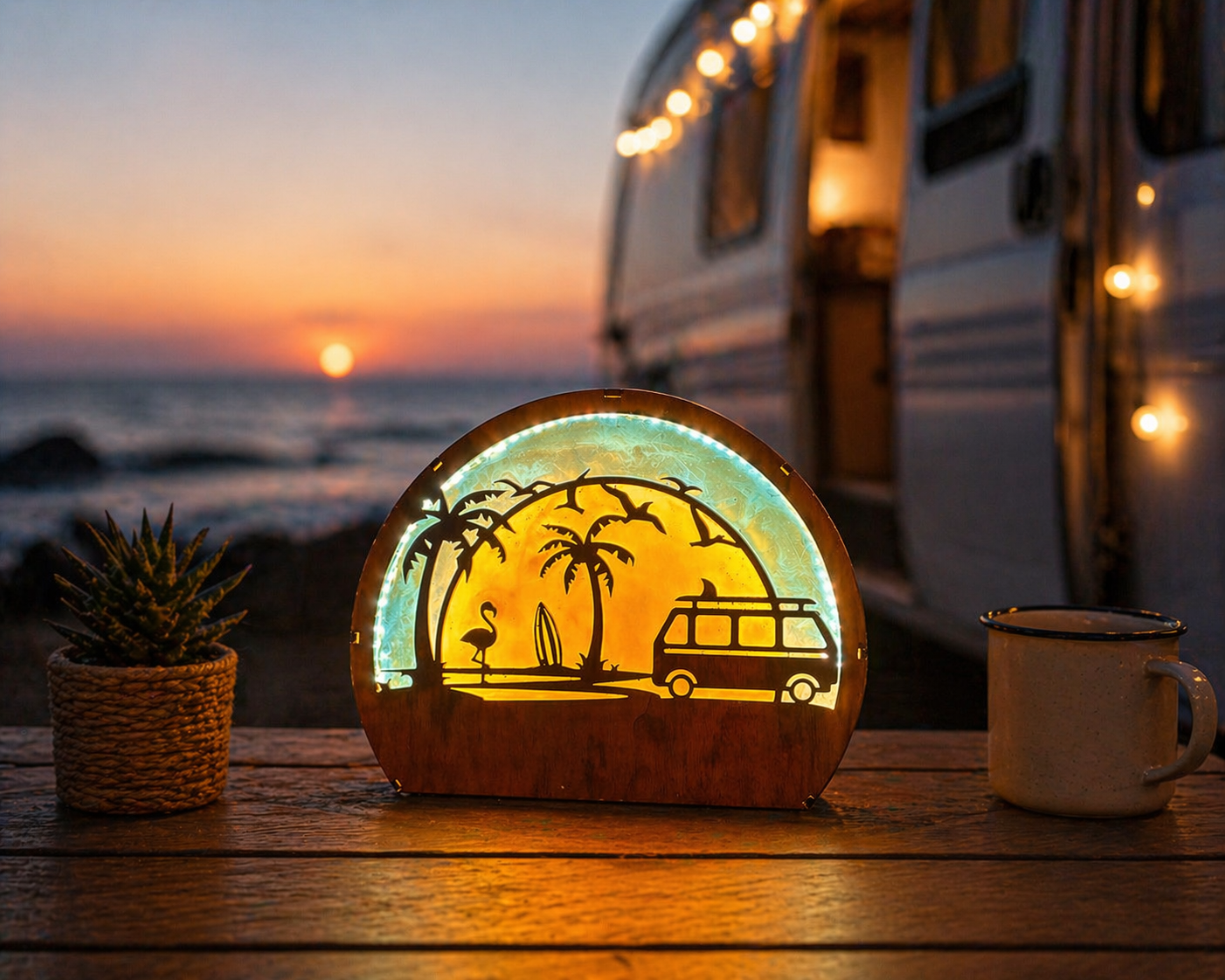 Tramonto in libertà